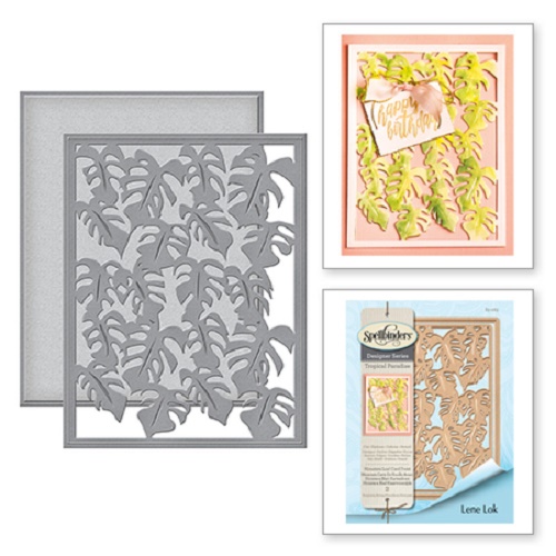 Cortante Monstera Leaf Card Front