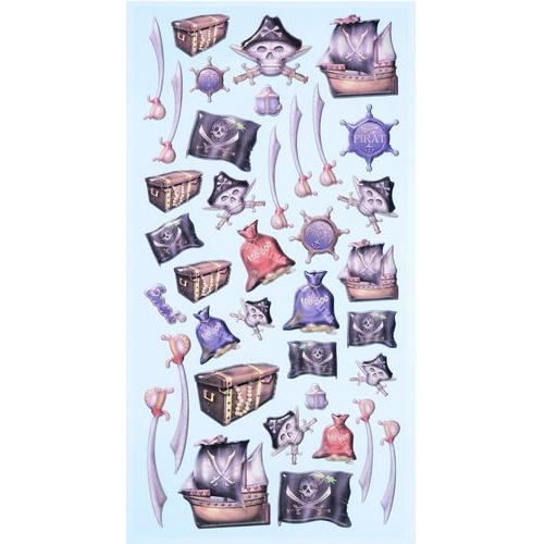 Sticker Motivo Piratas