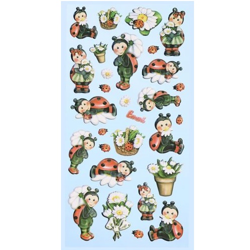 Sticker Motivos Joaninhas