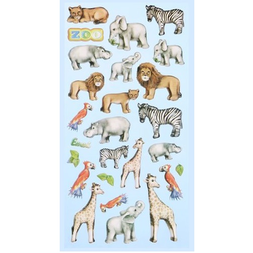 Sticker Motivos Zoo