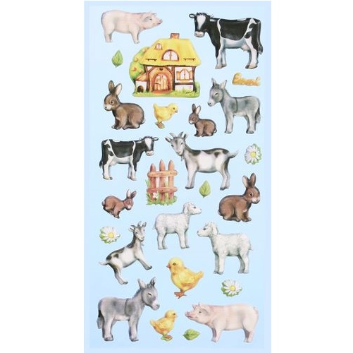 Sticker Motivos Animais Quinta