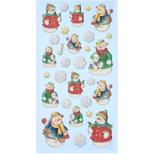 Sticker Motivos Boneco de Neve
