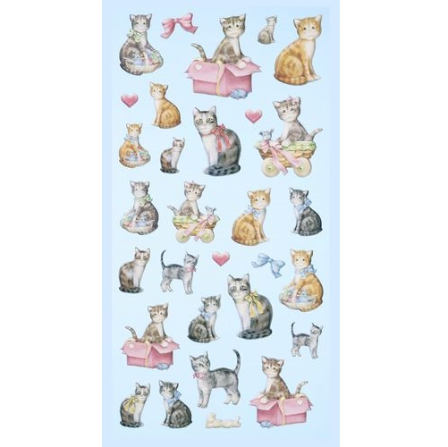 Sticker Motivos Gatinhos