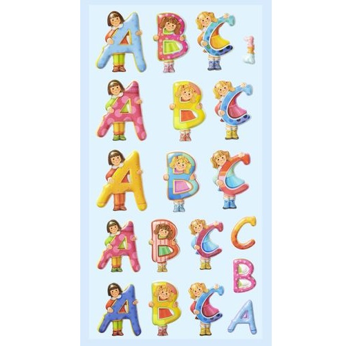 Sticker ABC Meninas