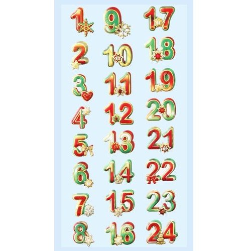 Sticker Calendário Advento