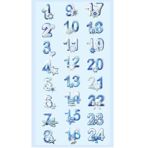 Sticker Calendário Advento