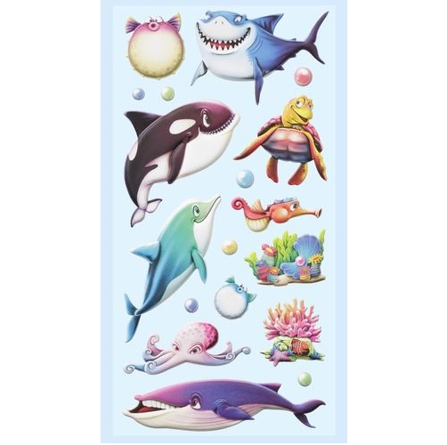 Sticker Animais Marinhos