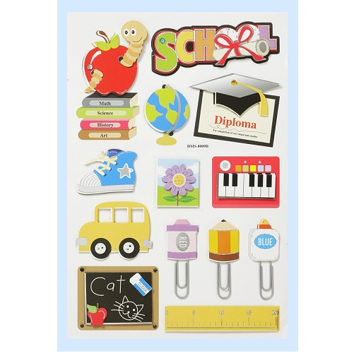 Sticker Papel Schule II