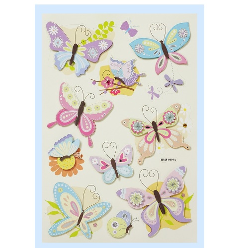 Sticker Papel Schmetterling