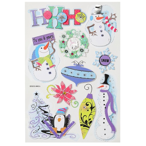 Sticker Boneco de Neve