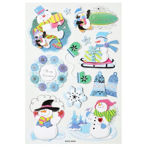 Sticker Boneco de Neve