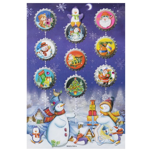 Sticker Bolas de Natal