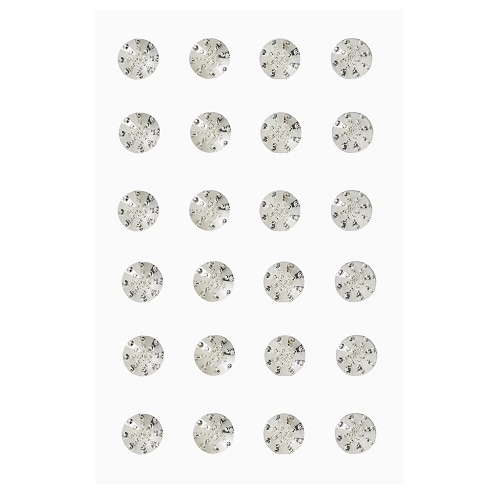 Sticker Flor Glitter