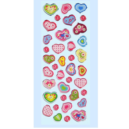 Sticker Corações