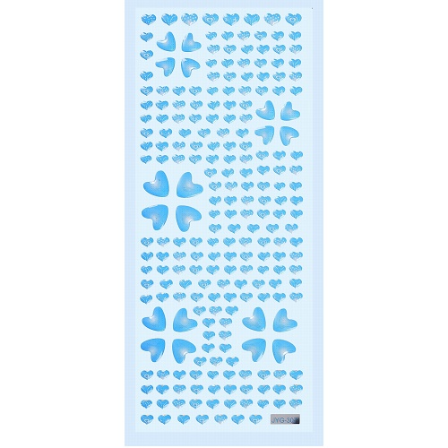 Sticker Corações Azuis