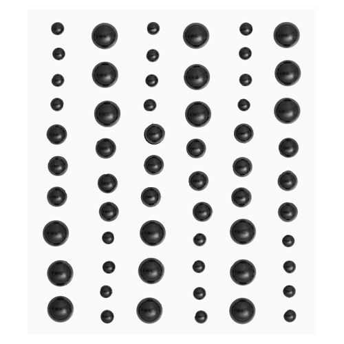 Sticker Pérolas Pretas Sortidas (60)