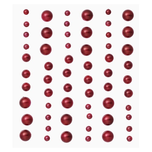 Sticker Pérolas Bordeaux Sortidas (60)