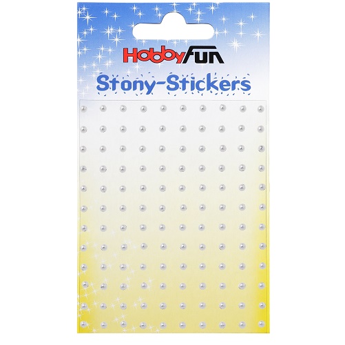 Sticker Stony Redondo Prata 3mm (120)