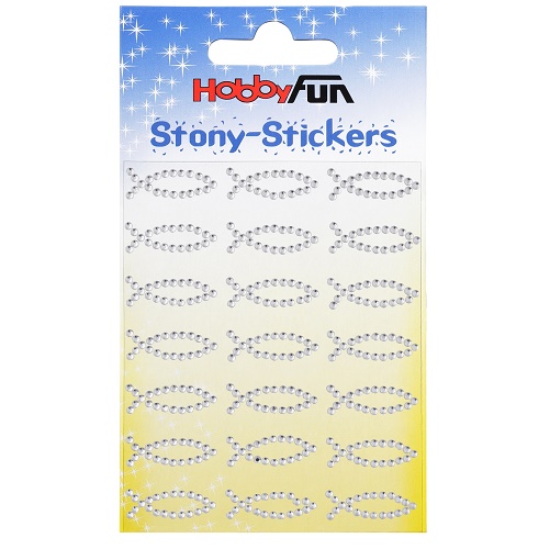 Sticker Stony Peixes Cristal