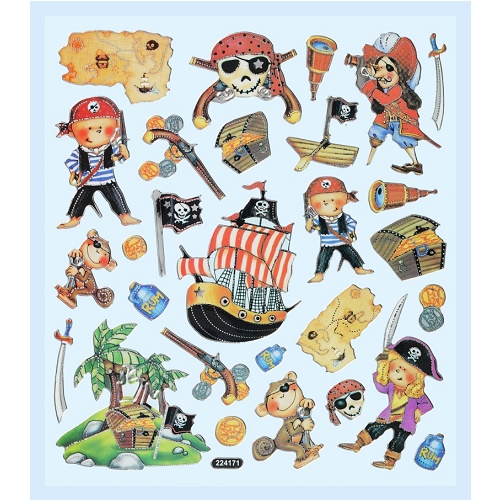 Sticker Piratas