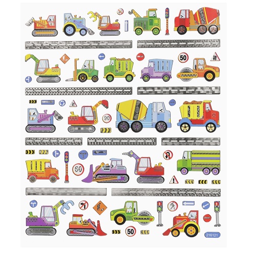 Sticker Máquinas de Obras