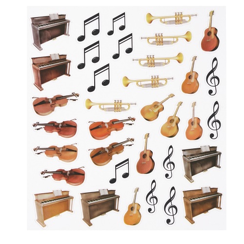 Sticker Instrumentos Musicais