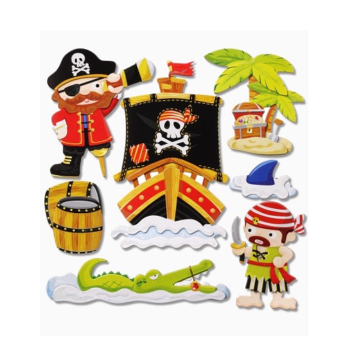 Sticker XL Piratas II
