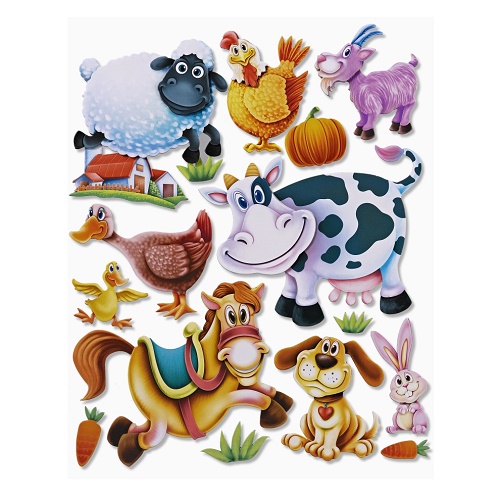 Sticker XXL Animais Quinta