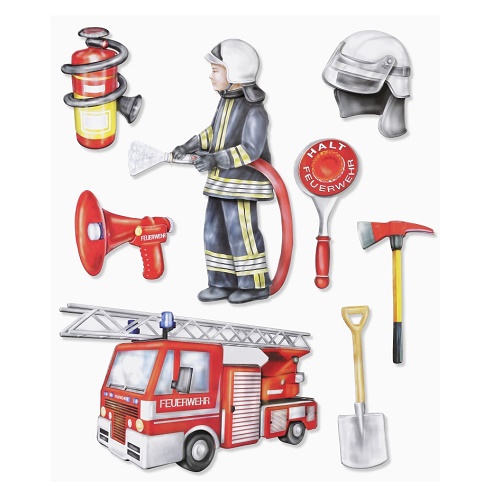 Sticker XXL Bombeiros