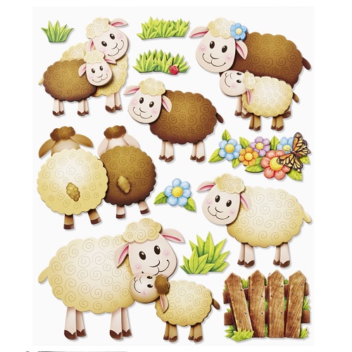 Sticker XXL Ovelhas