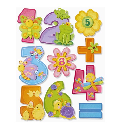 Sticker XXL Números