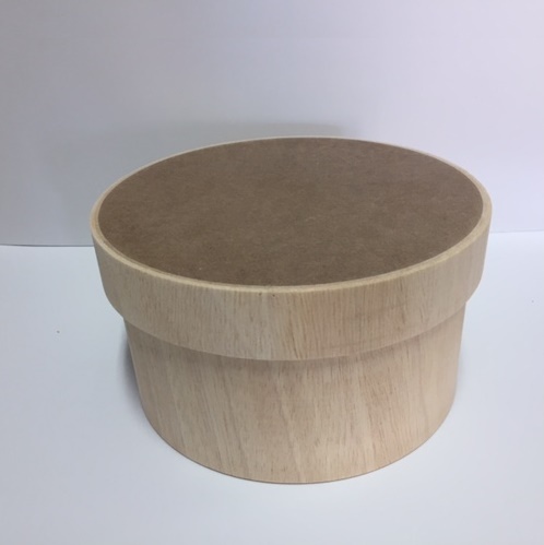 Caixa MDF Redonda 145x70