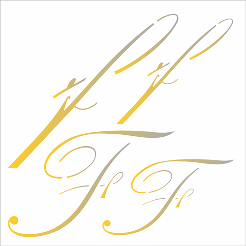 Stencil 14x14 Manuscrito F