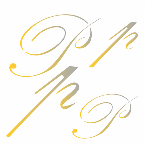 Stencil 14x14 Manuscrito P