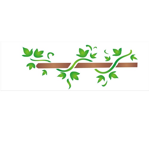 Stencil 10x30 Trepadeira