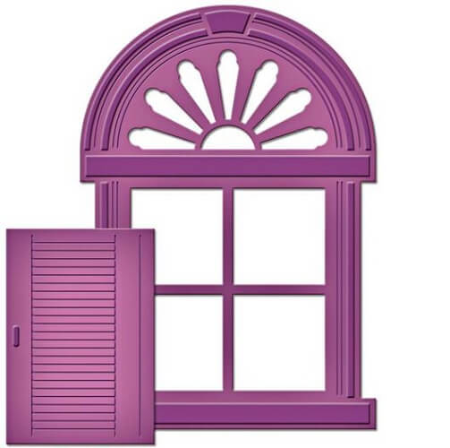 Cortante Shuttered Window