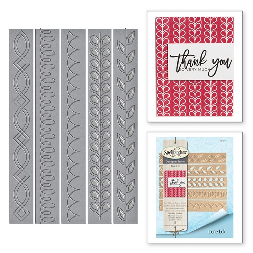 Cortante Shapeabilities Stitched Borders Etched