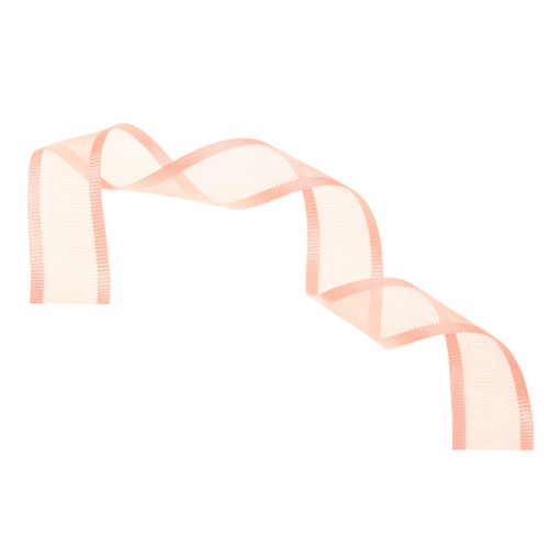 Fitas 20mt Sinimbu Organza Salmão