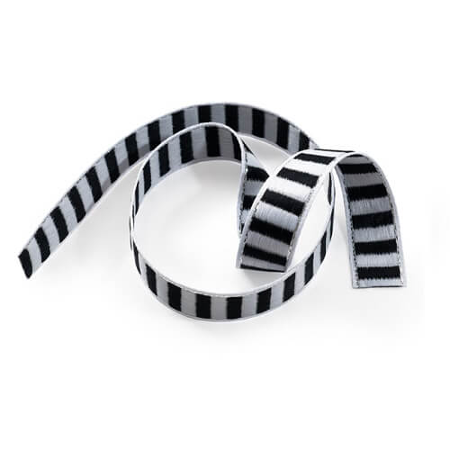 Fitas 20mt Sinimbu Riscas Preto e Branco