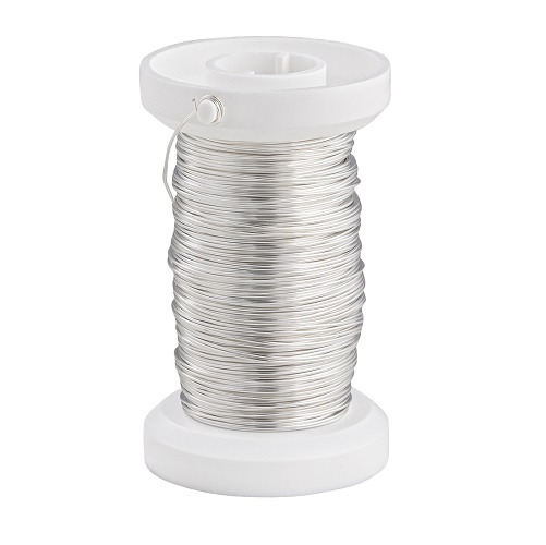 Fio Prata em Rolo 0.25mmx100m