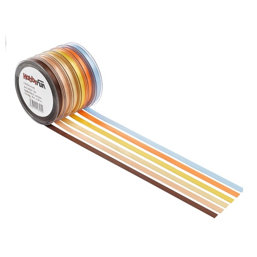 Fita de Cetim 10mmx25mt Amarelo