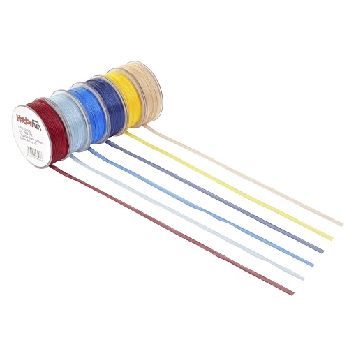 Fita Organza 5mmx50mt Amarelo