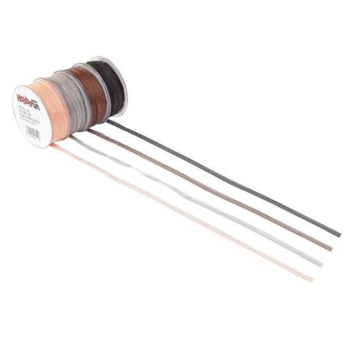 Fita Organza 5mmx50mt Chocolate