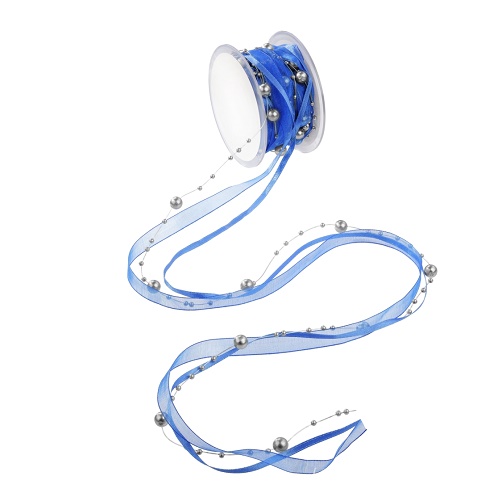 Fita 10mt Perolas Azul