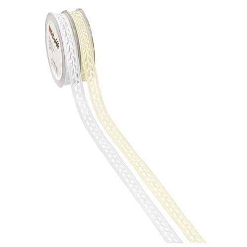 Fita 10mt Folhas Branca