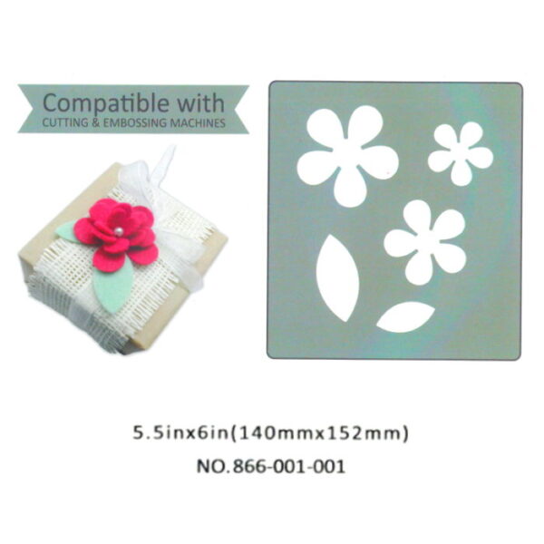 Cortante EVA Tecido Flower 1