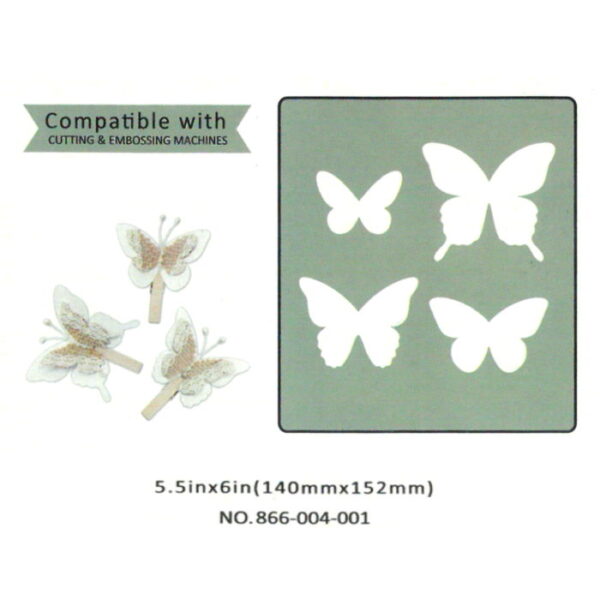 Cortante EVA Tecido Butterfly 1