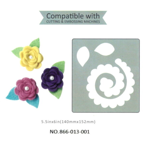 Cortante EVA Tecido Flower 3