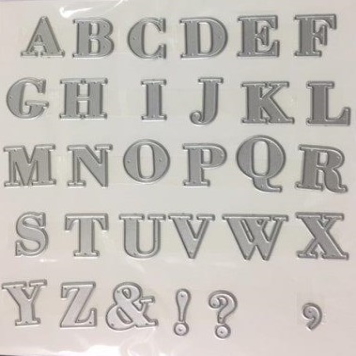 Cortantes Bloco Alphabets 128-121.5