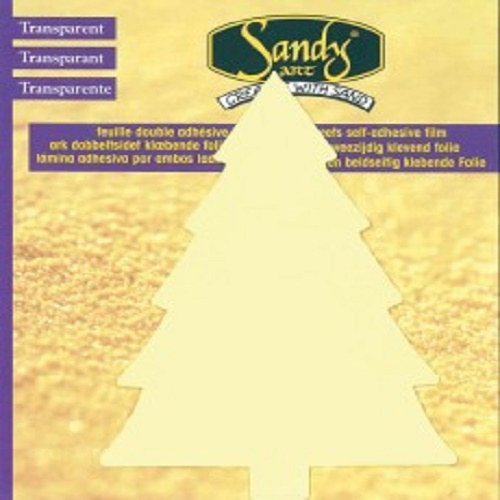 Figura Transparente Duplo Adesivo 10 folhas Transparente